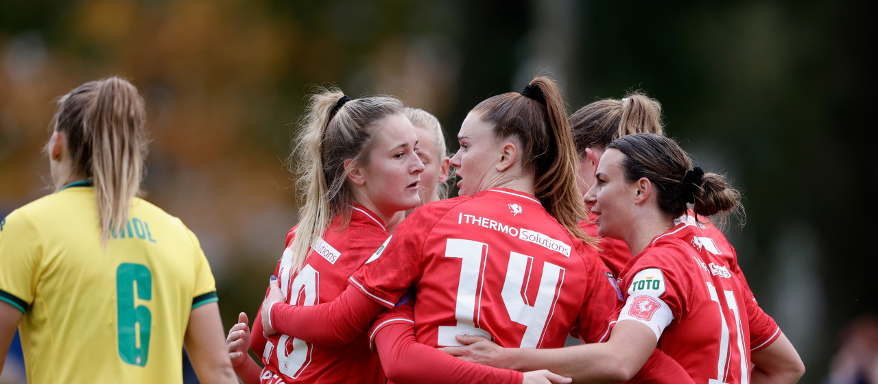 FC Twente Vrouwen koploper door winst op Fortuna Sittard
