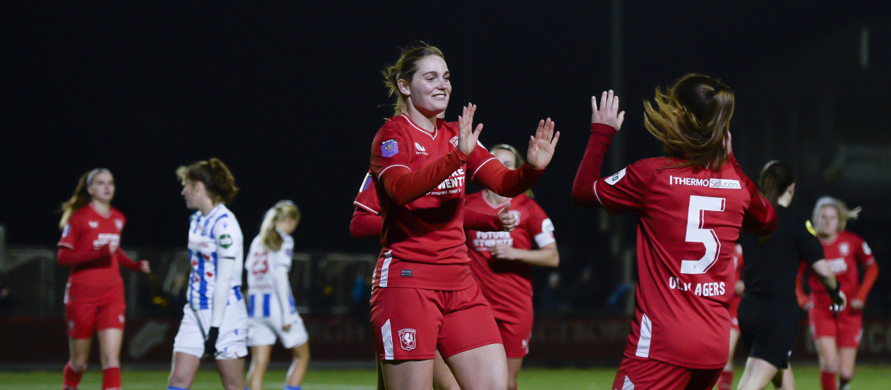 FC Twente Vrouwen kroont zich tot winterkampioen met maximale score