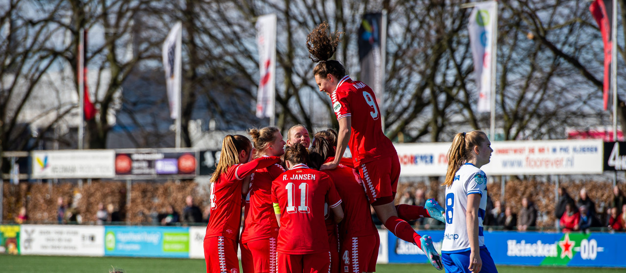 FC Twente Vrouwen wint in Zwolle 