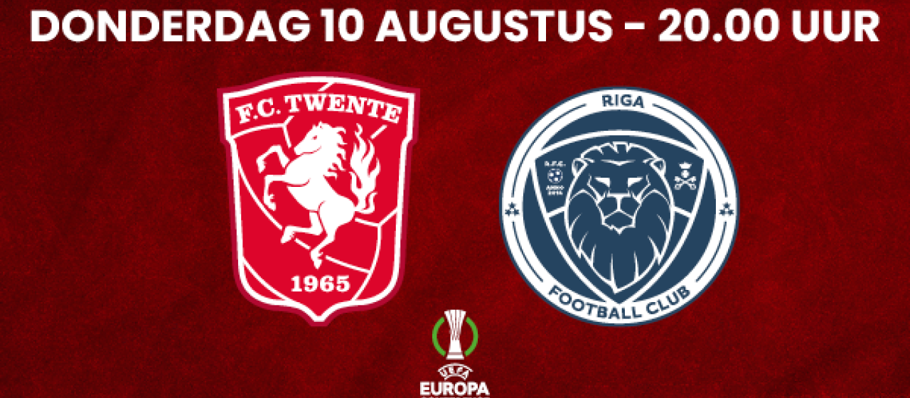 Kaartverkoop FC Twente - Riga FC