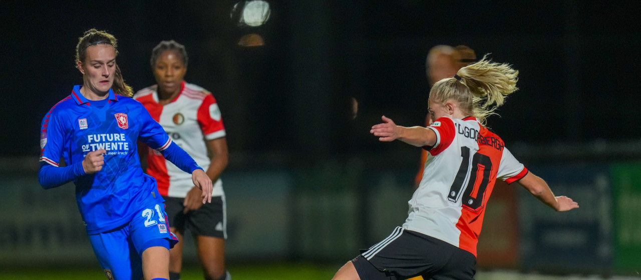 Samenvatting  - FC Twente Vrouwen speelt gelijk bij Feyenoord