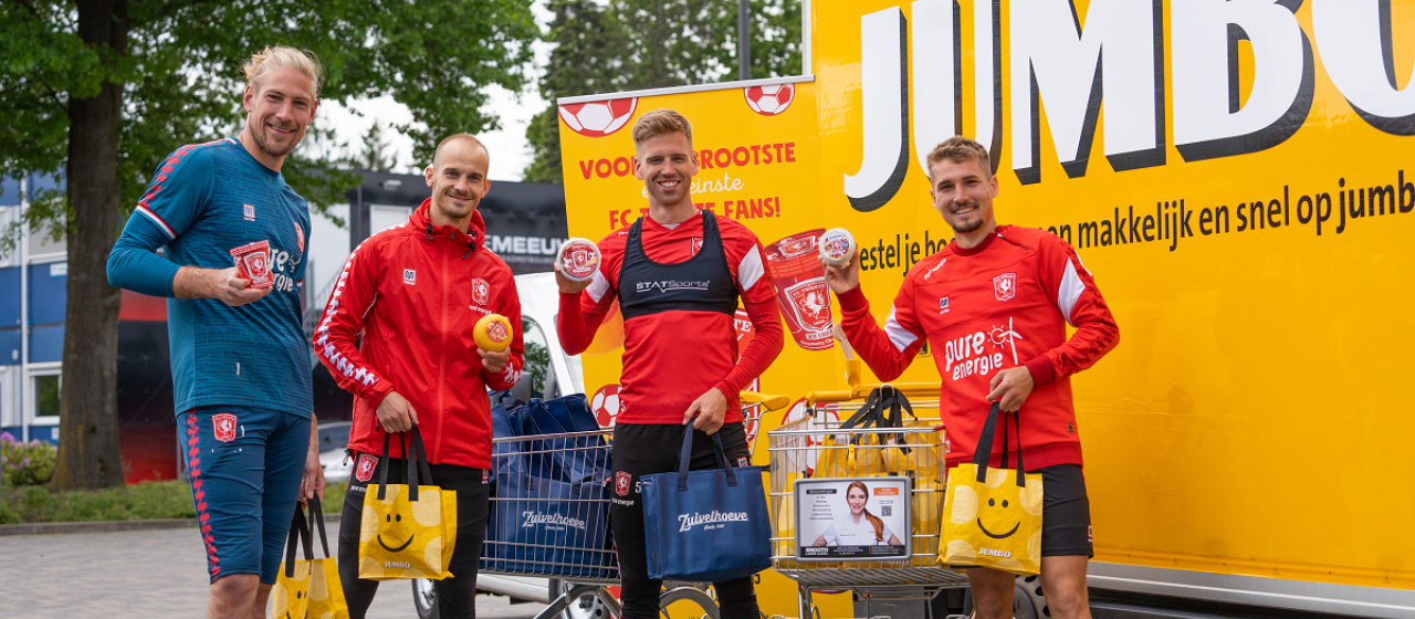 FC Twente Zuivelhoeve producten bij Jumbo Supermarkten in de regio